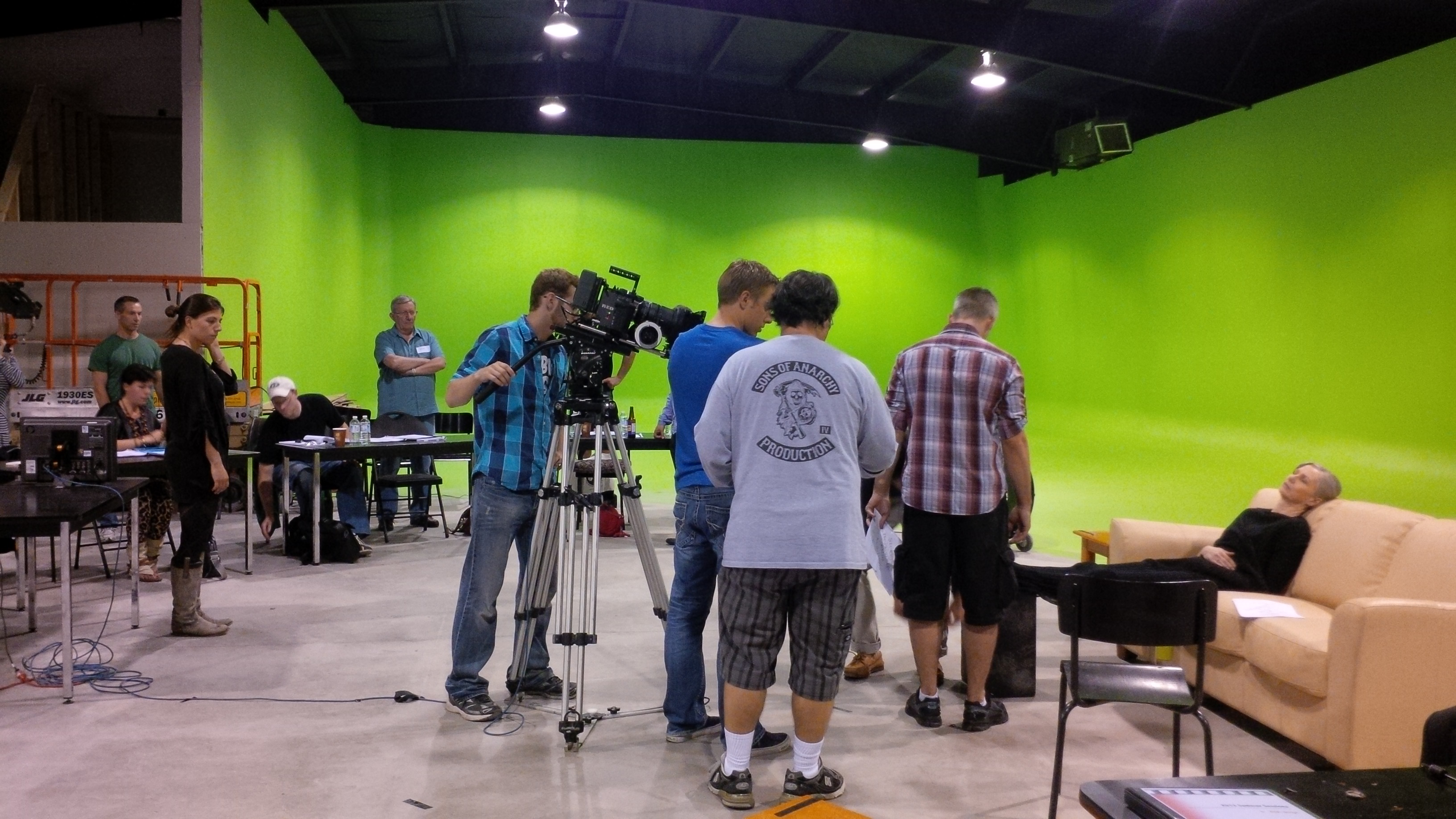 On Saturday, Day 1, Gary helped talk about actors on set from the Production Assistant's point of view.