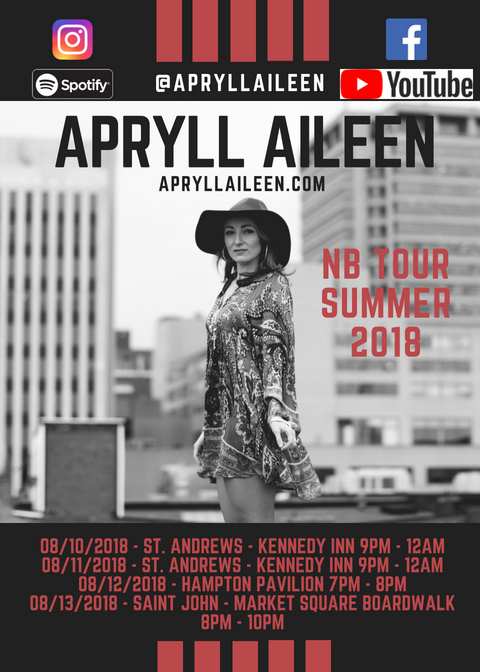 APRYLL AILEEN – AUGUST SHOW DATES